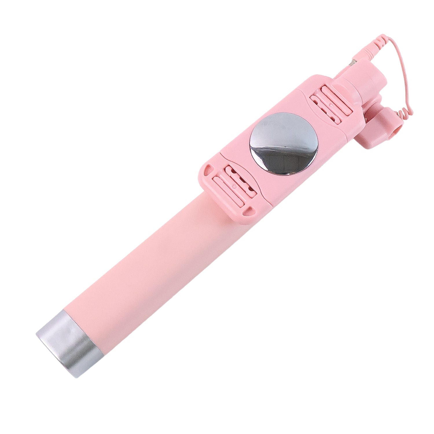 Wired Selfie Stick for Mobile with Mirror Wired Selfie Stick for Mobile with Mirror